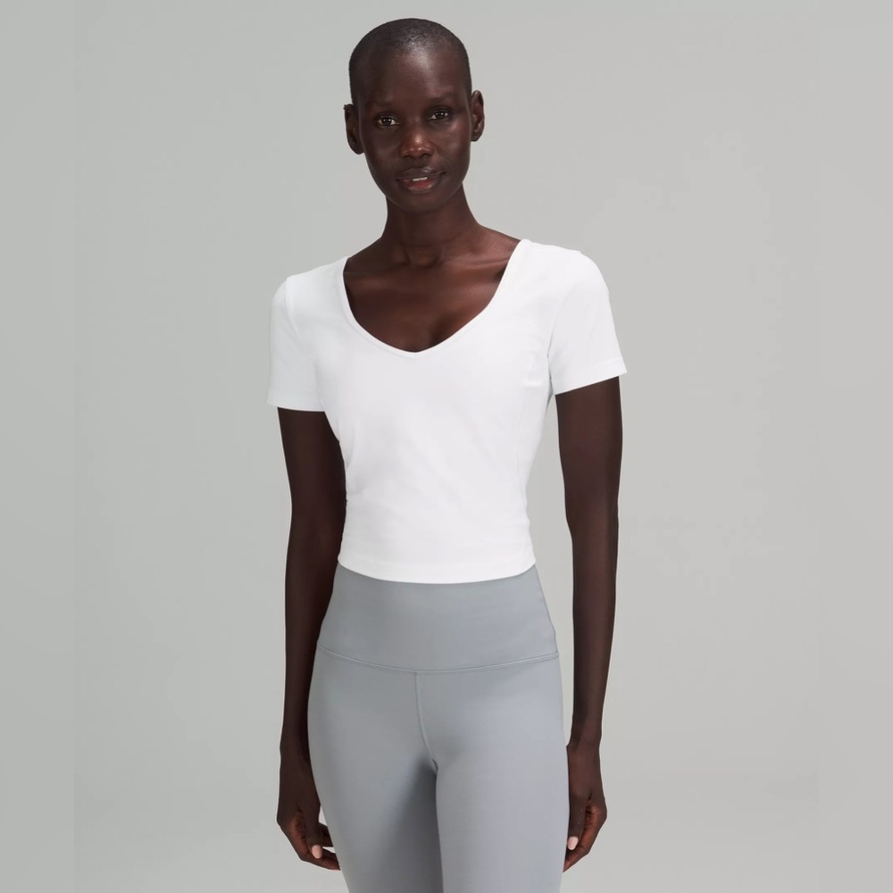 Lululemon align Tshirt size 6. white